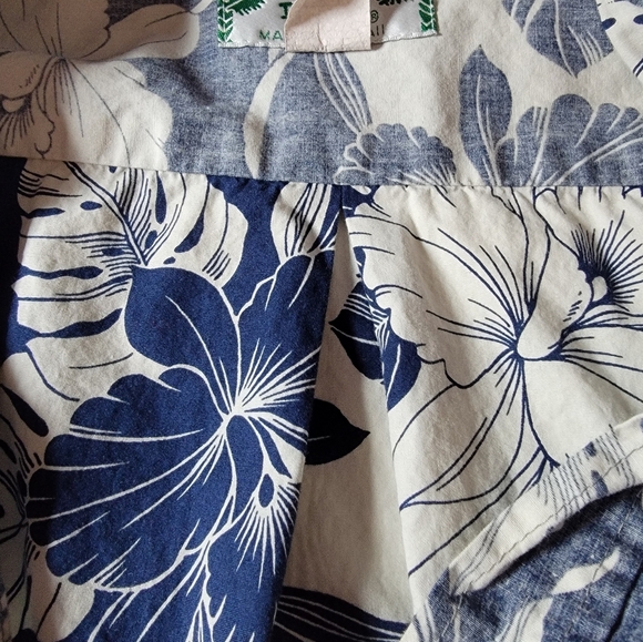 Vintage Two Palms Hawaiin Shirt - Picture 6 of 6